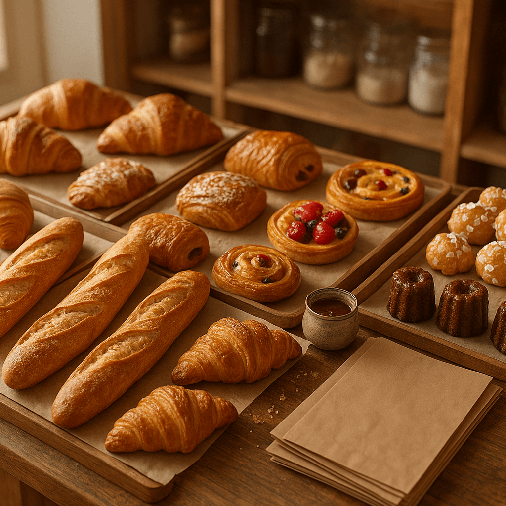 Französische Backwaren